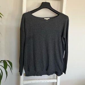 H&M Charcoal Crew Neck Sweater